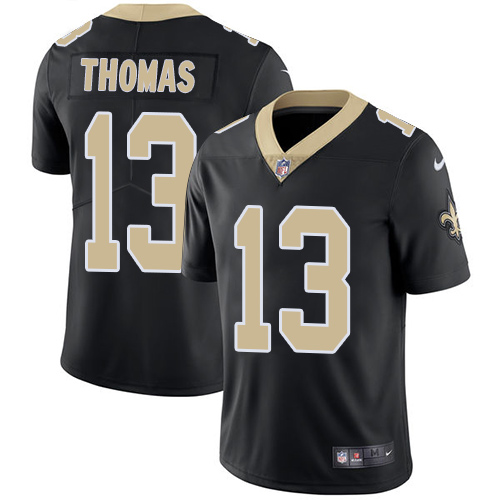 2019 Men New Orleans Saints #13 Thomas black Nike Vapor Untouchable Limited NFL Jersey->new orleans saints->NFL Jersey